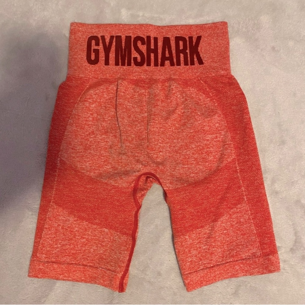 gymshark pink/salmon shorts size xs